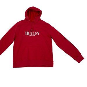 Hurley Men's Freedom Drawstring Hoodie Red NWT